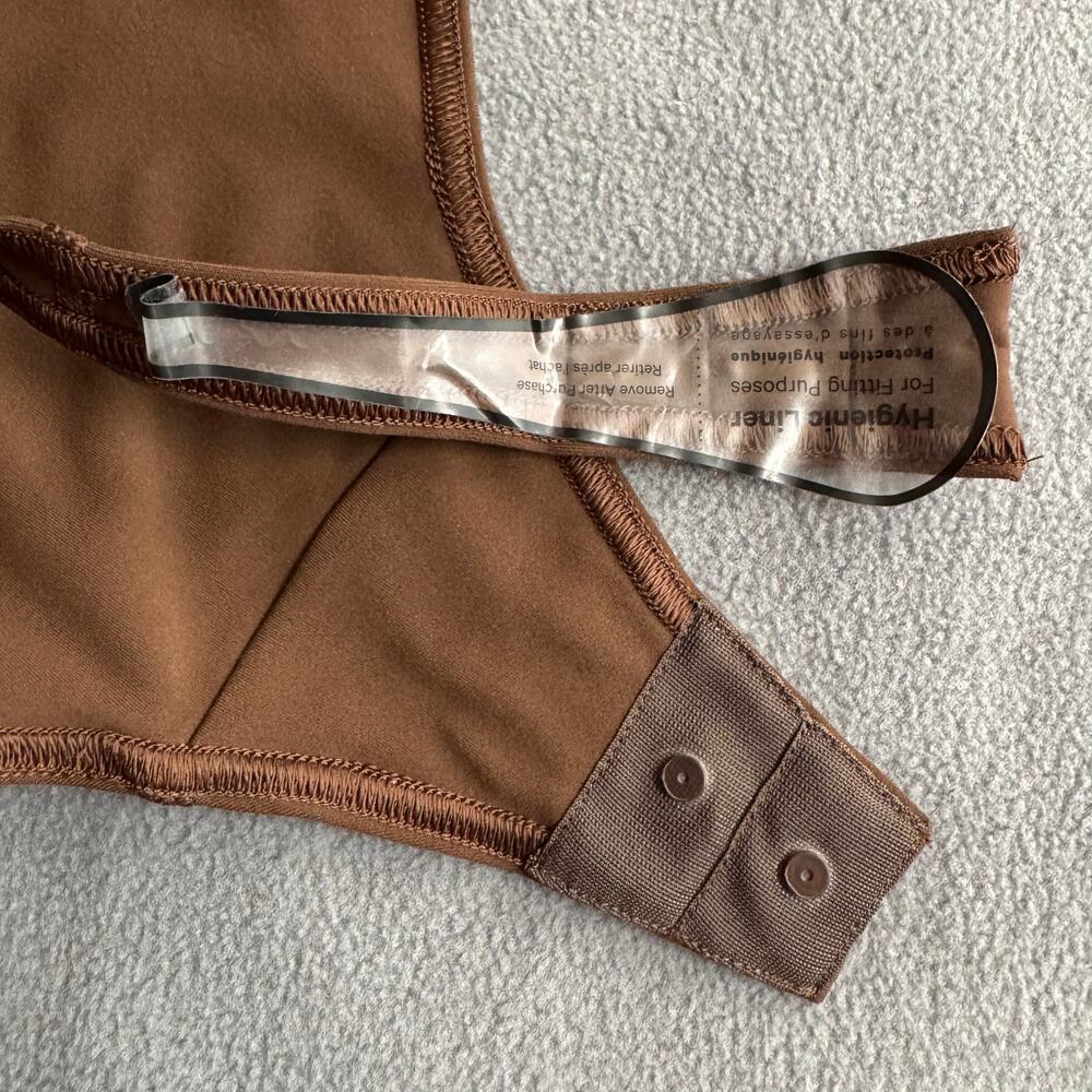 Lululemon Align Bodysuit Java 6 Brown Minimalist … - image 5